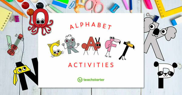 Letter of the week: LETTER A-NO PREP WORKSHEETS- LETTER A Alphabet Lore  theme