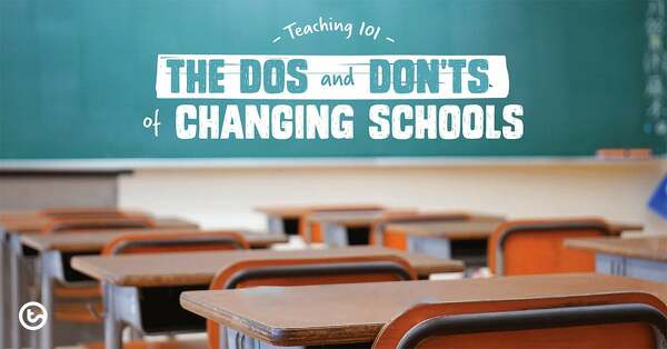 Go to Teaching 101: The Dos and Don'ts of Changing Schools for a New Teaching Job blog