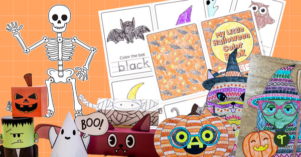 Go to 27 Scary Fun Halloween Crafts, Activities and Games for Elementary Schoolers blog