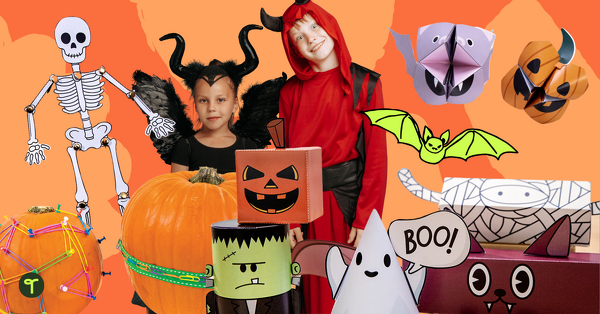 Go to 32 Scary Fun Halloween Crafts, Activities and Games for Elementary Classrooms blog