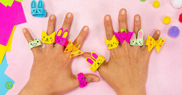 Go to Step-by-Step Origami Videos for Kids: How to Make Animal Rings blog