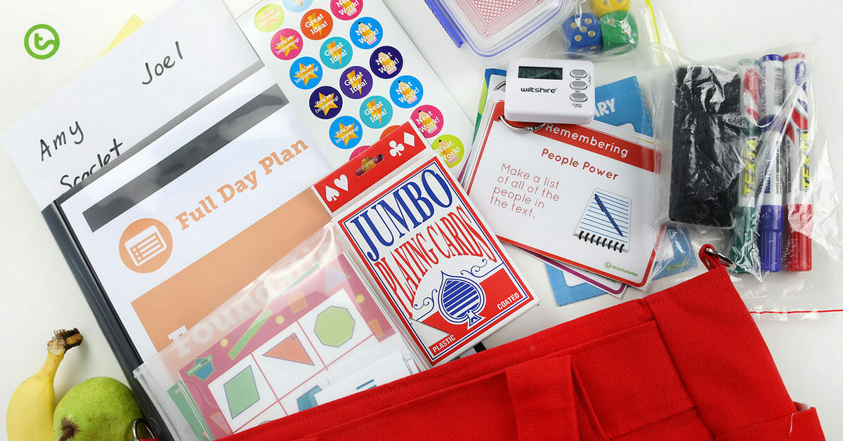 Amazing Supply Teaching Daily Plans and Activity Ideas Teach Starter