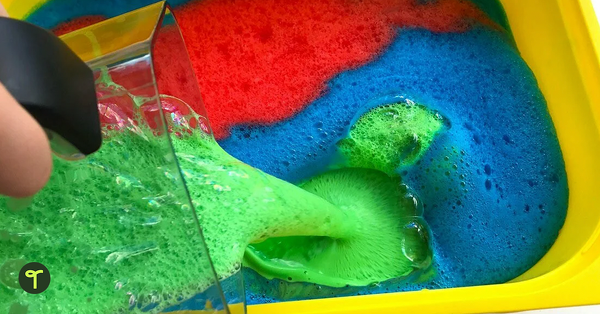 Colored Foam Soap