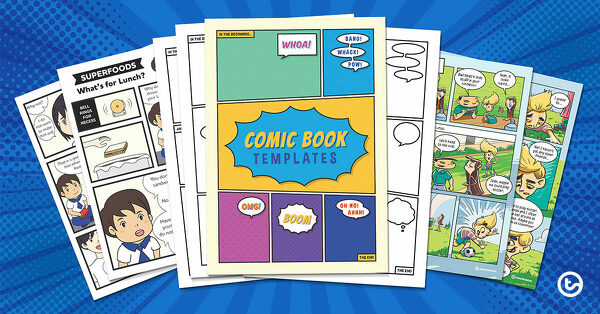 Making Literacy Lessons Fun with Comic Strips! - Teach Starter | Teach  Starter