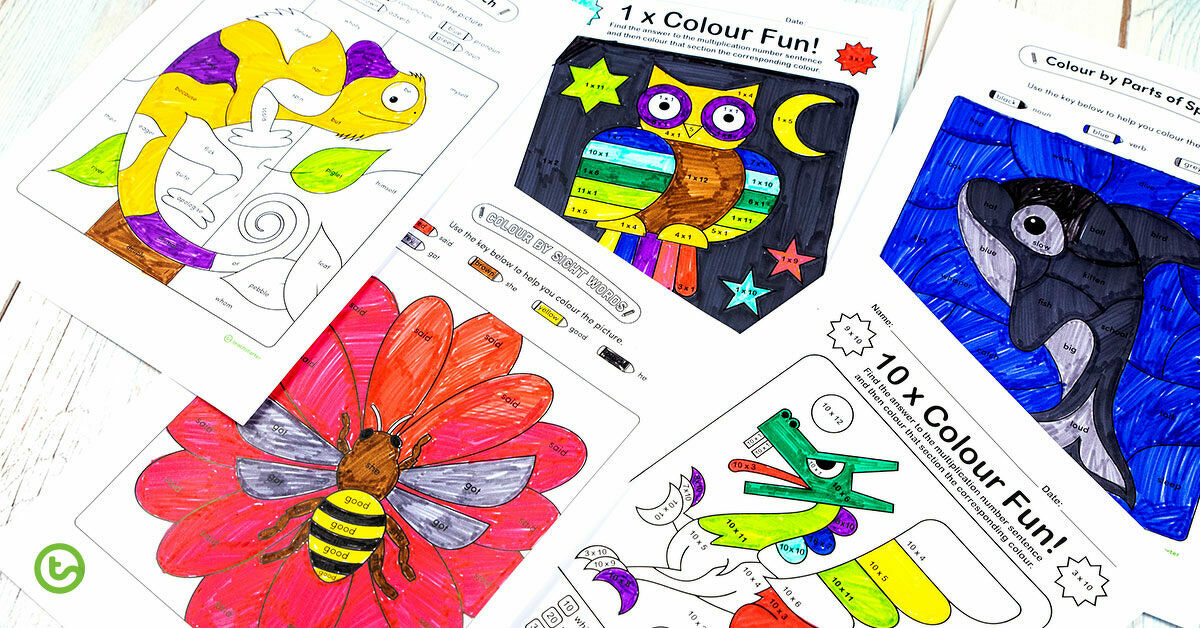 Fun Printable Worksheets for Kids (New and Exciting Resources) | Teach ...