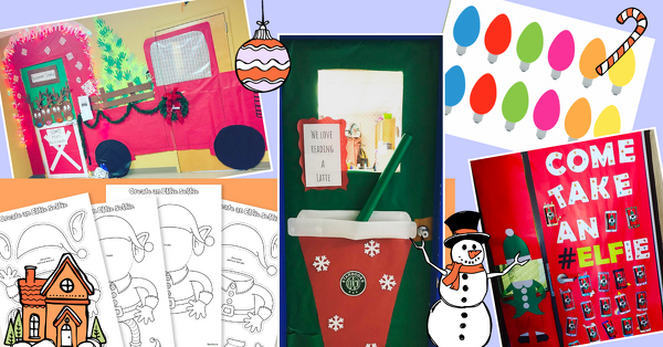 30 Holiday + Christmas Classroom Door Decorations That Jingle All the Way - %%sitename%% | Teach Starter