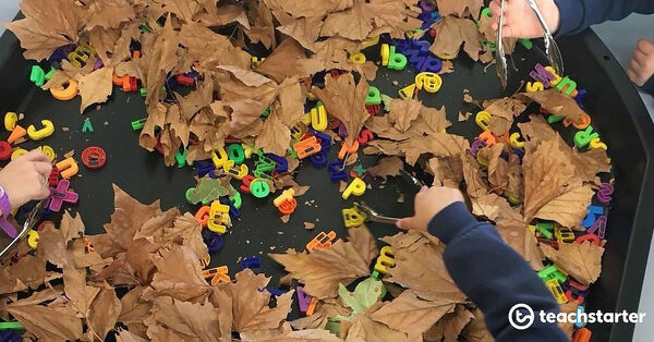 Go to Sensory Play Ideas | Using Tray Activities in the Early Years blog