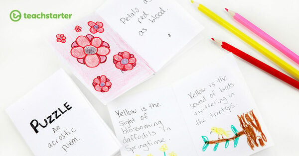 Go to How to Teach Poetry With Mini-Book Making blog