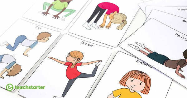 Kids Yoga Cards, 54 Educational Flash Card Deck for Children, 7 Sequences  with Yoga Poses, Breathing Exercises, Meditations and Affirmations. :  Amazon.in: Toys & Games