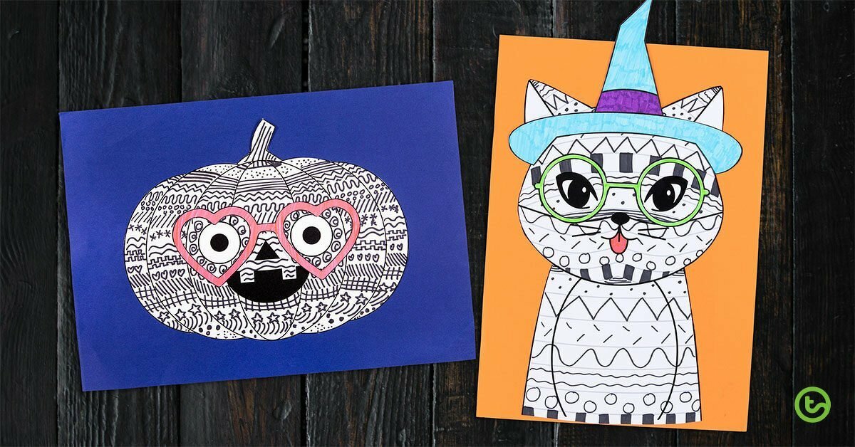 Preview image for Fun and Funky Halloween Craft - blog