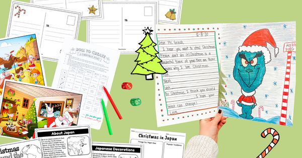 16+ Christmas Writing Prompts & Activities for Kids to Add a Jolly