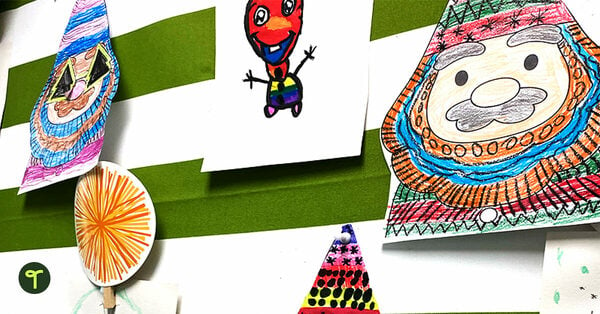 Go to 15 Printable Christmas Craft Templates for Kids blog