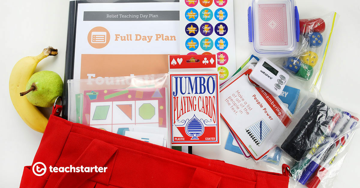 4 Steps to Stress Free Relief Teaching Ideas, Activities & Resources