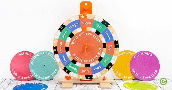 Time Game: Spin a time, connect 4! - The Teacher Hero