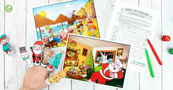 Go to 15 Jolly Christmas Writing Prompts for Kids blog