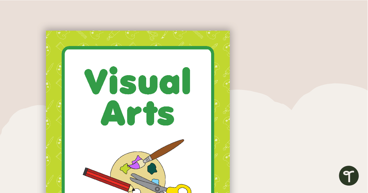 Visual Arts Book Cover - Version 2 teaching resource