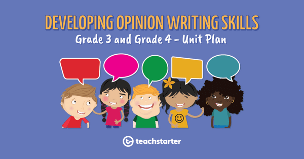 Go to Using an Opinion Prompt - Shared Writing lesson plan