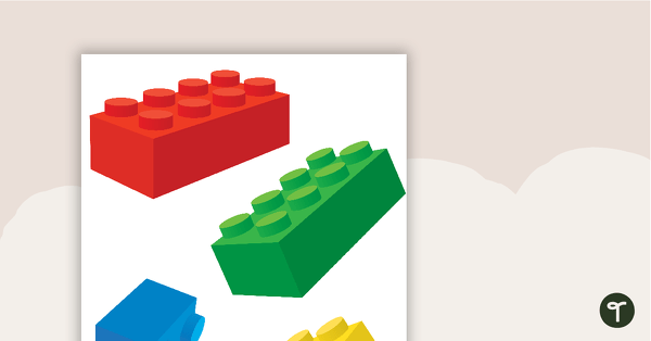 Preview image for Brick/Block Cut-Out Decorations - teaching resource
