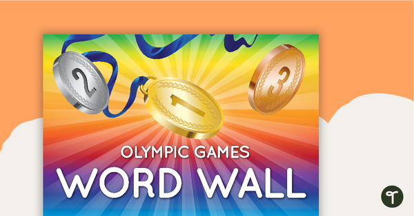 Preview image for Olympic Games - Word Wall - teaching resource