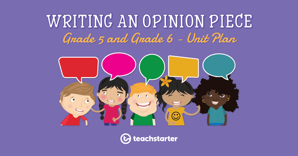 Go to Modeled Writing - Improving an Opinion Piece lesson plan