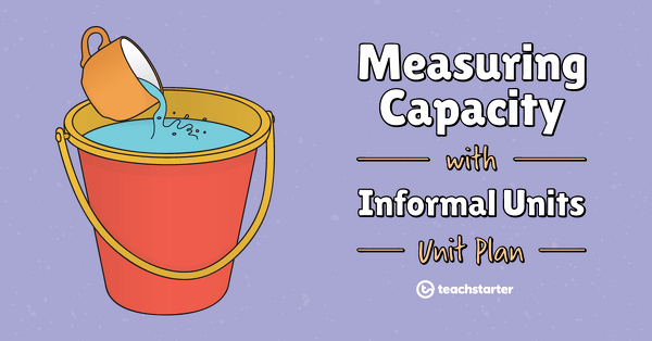 Preview image for Measuring, Comparing and Ordering Capacities - lesson plan