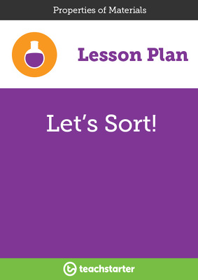 Go to Let's Sort! lesson plan