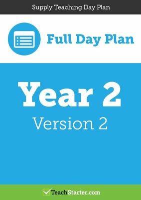 Go to Supply Teaching Day Plan - Year 2 (Version 2) lesson plan