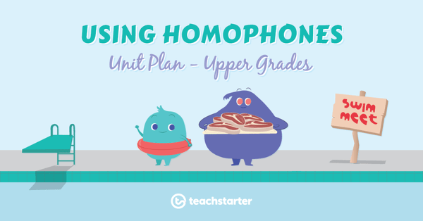 Go to Using Homophones Unit Plan - Upper Grades unit plan
