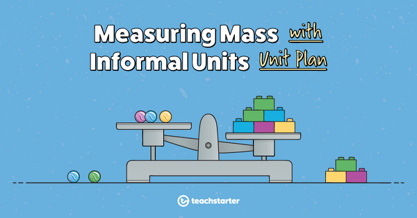Preview image for Measuring Mass with Informal Units Unit Plan - unit plan