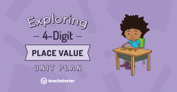 Preview image for Exploring 4-Digit Place Value Unit Plan - unit plan