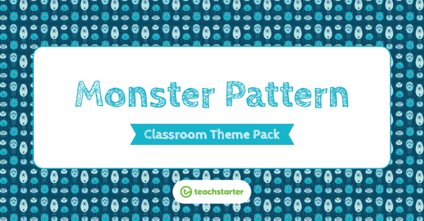 Go to Monster Pattern Classroom Theme Pack resource pack
