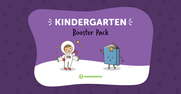 Preview image for Kindergarten Booster Pack - resource pack