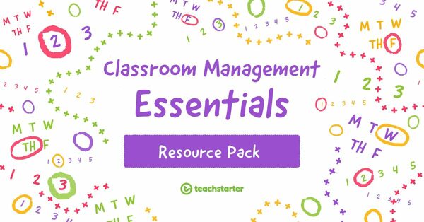 Preview image for Classroom Management Essentials Resource Pack - resource pack