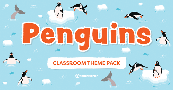 Go to Penguins Classroom Theme Pack resource pack
