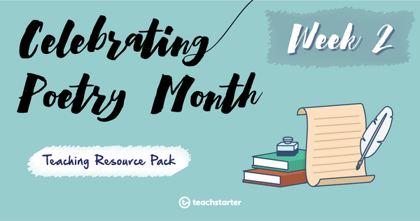 Go to Celebrating Poetry Month in the Primary Grades - Week 2 resource pack