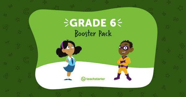Preview image for Grade 6 Booster Pack - resource pack