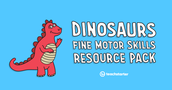 Go to Dinosaur-Themed Fine Motor Skills Resource Pack resource pack