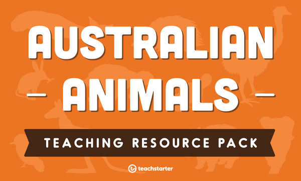 Preview image for Australian Animals Teaching Resource Pack - resource pack