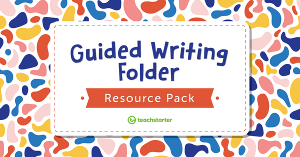 Go to Guided Writing Folder Templates and Checklists resource pack