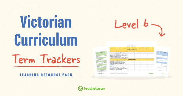 Go to Term Trackers Resource Pack (Victorian Curriculum) - Level 6 resource pack
