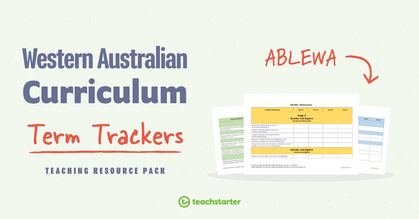 Go to Term Trackers Resource Pack (WA Curriculum) - ABLEWA resource pack