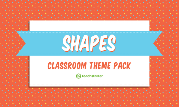 Go to Shapes Pattern Classroom Theme Pack resource pack