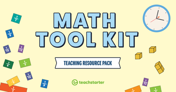 Go to Math Tool Kit - Resource Pack resource pack