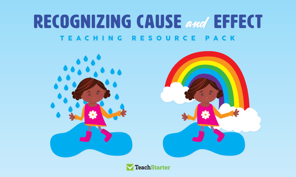 Go to Comprehension Strategy Teaching Resource Pack - Recognizing Cause and Effect resource pack