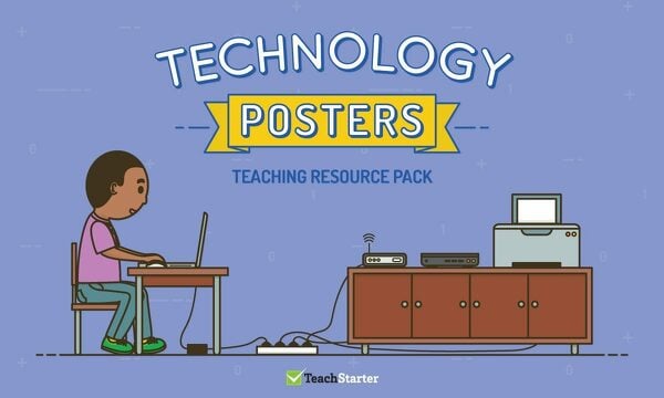Image of Technology Posters Resource Pack