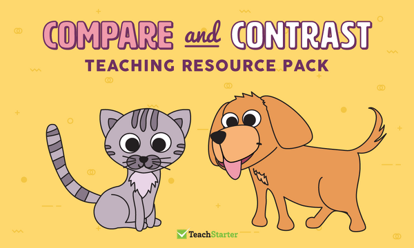 Preview image for Comprehension Strategy Teaching Resource Pack - Compare and Contrast - resource pack