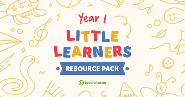 Go to Little Learners Month Resource Pack - Year 1 resource pack