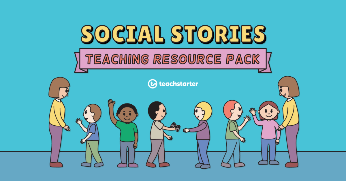 社交故事的预览图像教学资源包 - 资源包