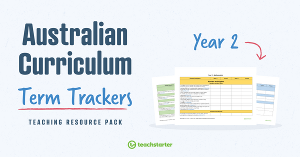 Go to Term Trackers Resource Pack (Australian Curriculum) - Year 2 resource pack
