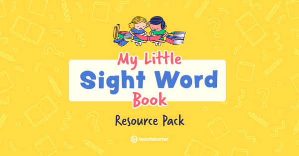 去我点燃tle Sight Word Book Resource Pack resource pack